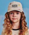 Marithé François Girbaud Disney Mickey Kids Pattern Ball Cap in Cream