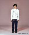 Nice Ghost Club Unicorn Circle Slim Long Sleeve Tee