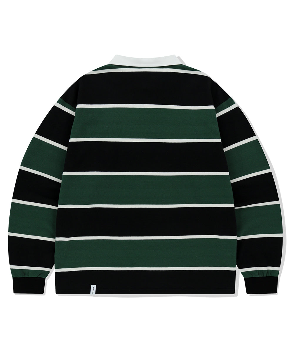 Mahagrid Stripe Rugby Shirt