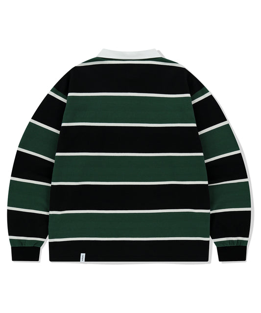 Mahagrid Stripe Rugby Shirt