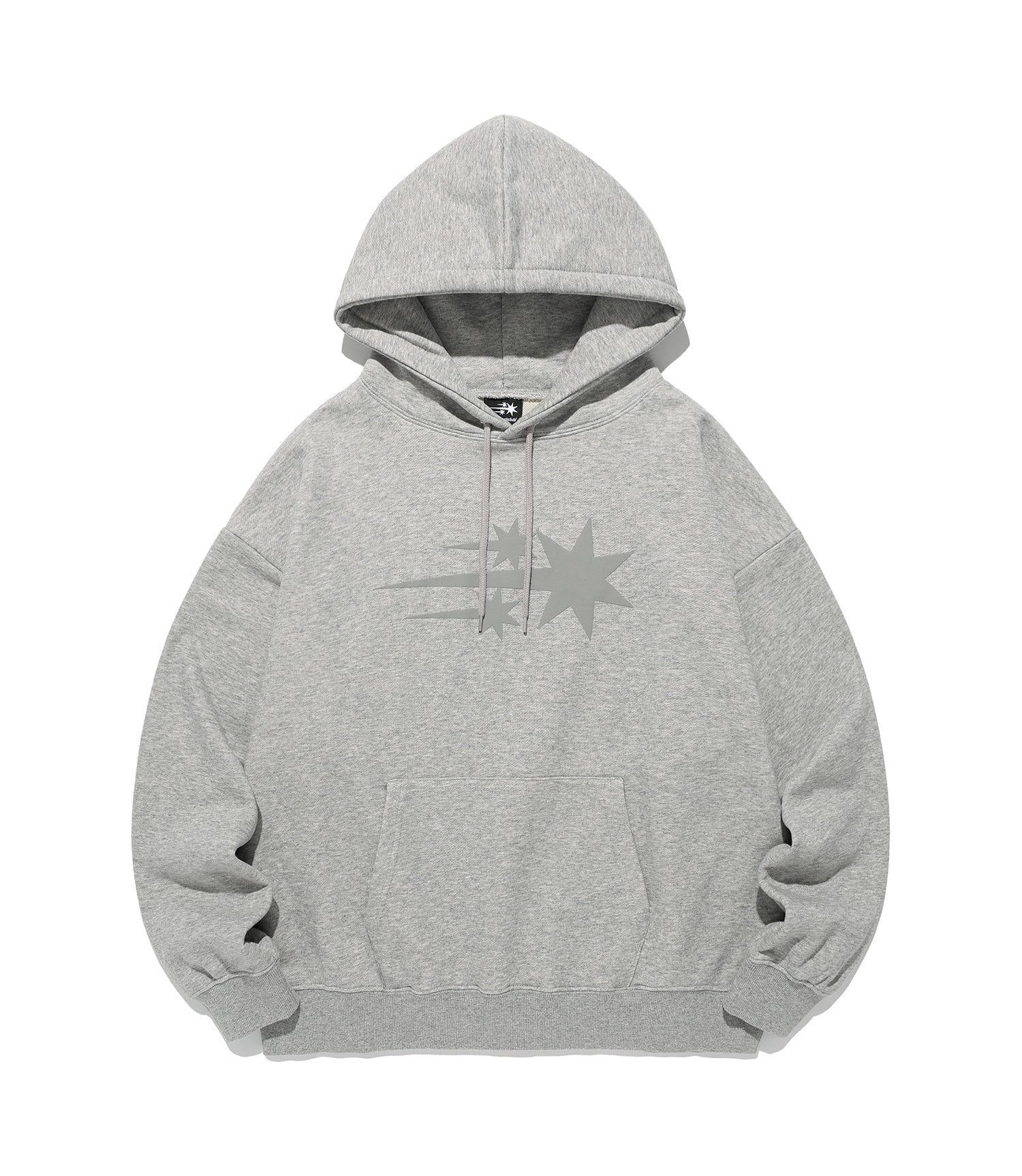 Nice Ghost Club 3 Star Hoodie Grey
