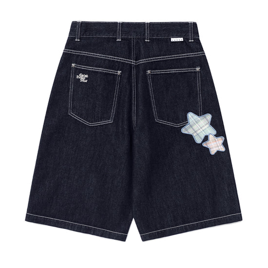 Cavish CAVISH X LELBO BROWN W MIKAEL DENIM SHORTS [BLUE]