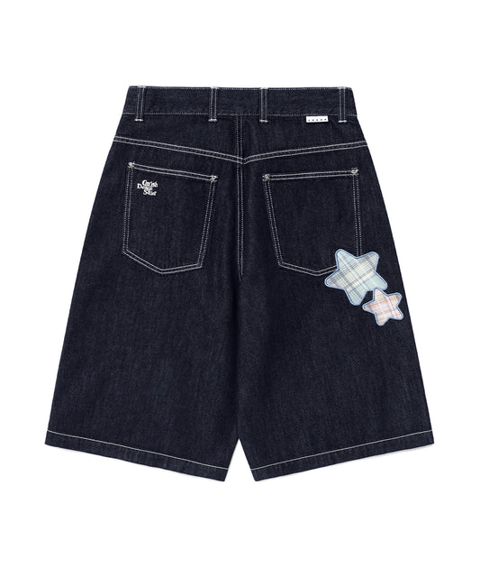 Cavish CAVISH X LELBO BROWN W MIKAEL DENIM SHORTS [BLUE]
