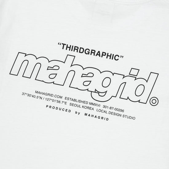 Mahagrid Back Third Logo Tee