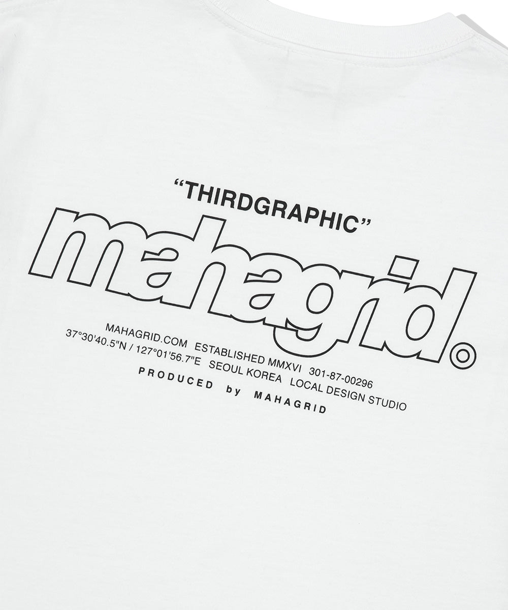 Mahagrid Back Third Logo Tee