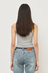 General Idea WOMAN Solid U-Neck Sleeveless