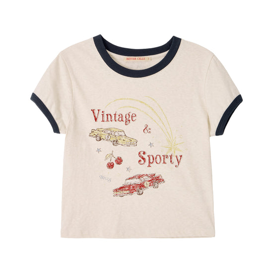 Bitter Cells Vintage Car Ringer Tee