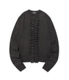 Nice Ghost Club Frill Knit Cardigan