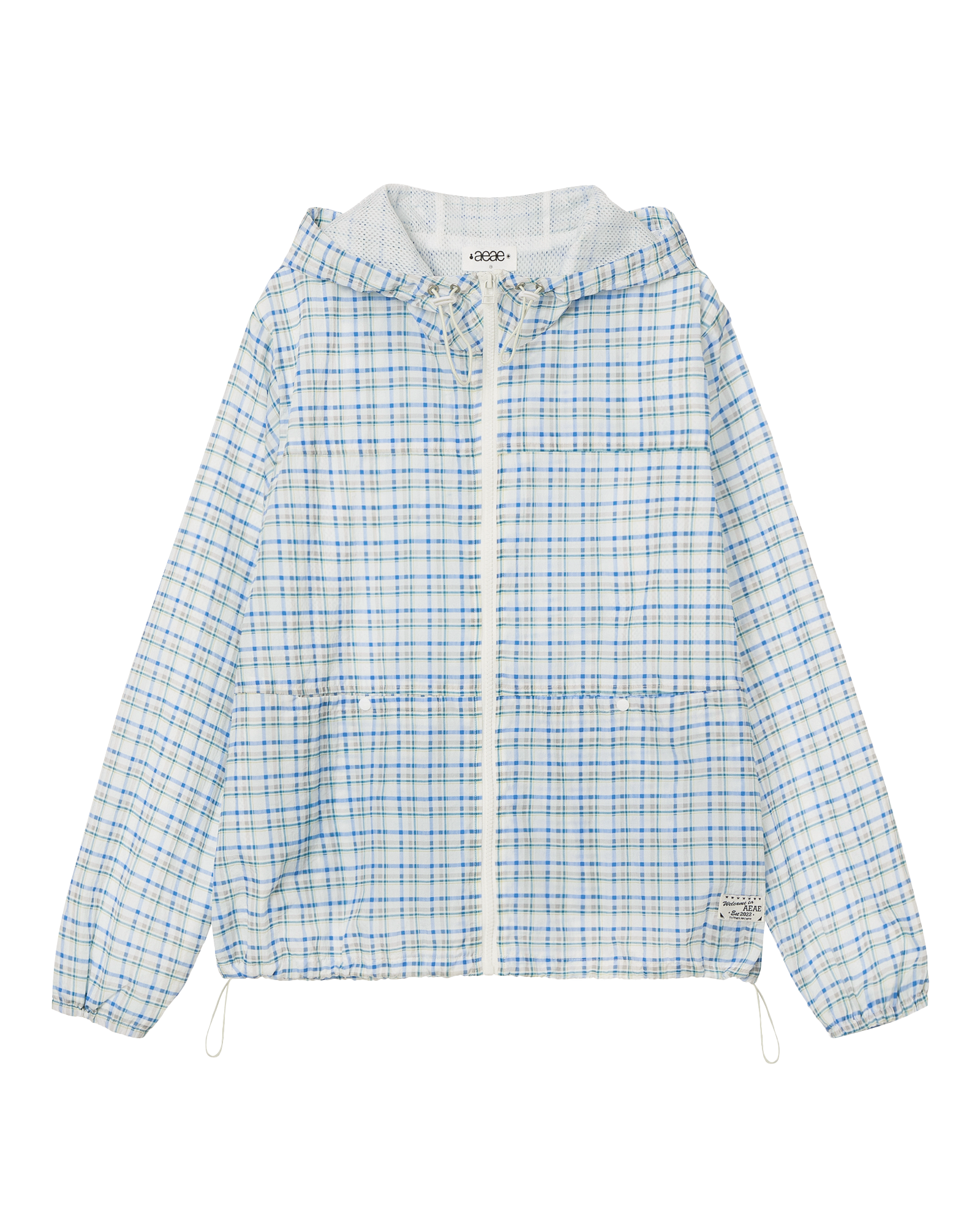 AEAE Check Hood Jumper
