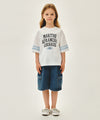 Marithé François Girbaud Kids Football Oversized Tee