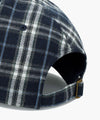 Marithé François Girbaud Classic Logo Two Tone Check Cap