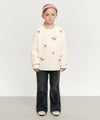 Marithé François Girbaud Kids Flower Knit Pullover