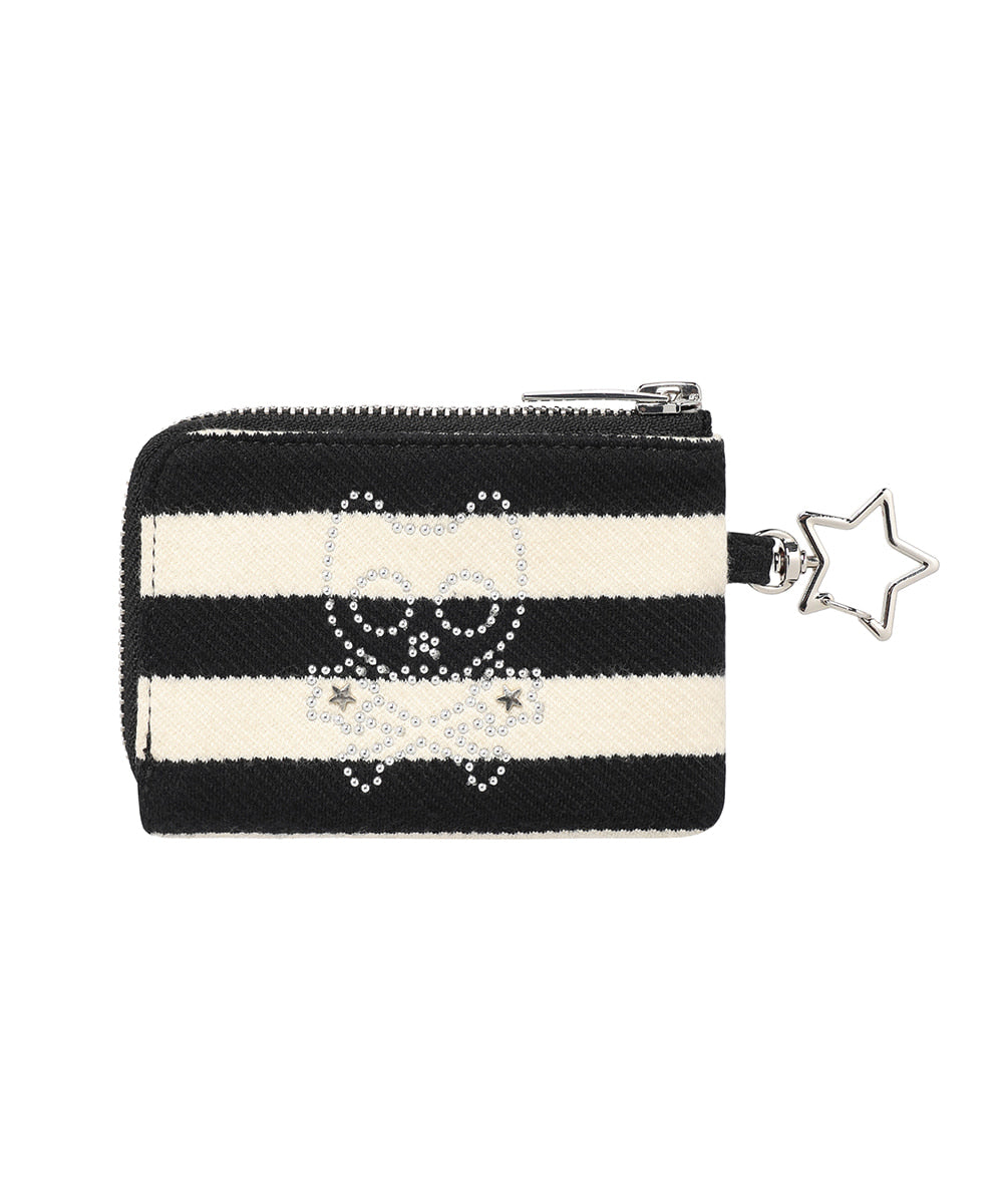 Cavish SKULL CAT WALLET [BLACK]