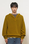 General Idea UNISEX Crochet Hooded Knit