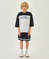 Marithé François Girbaud Kids Mesh Oversized Tee