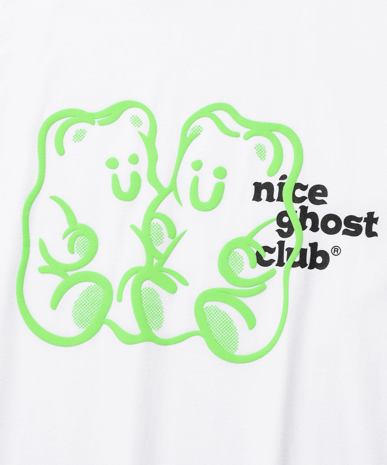 Nice Ghost Club Gummy Bear & Logo Tee