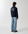 Mahagrid Washed Drizzler Blouson Jacket