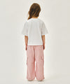 Marithé François Girbaud Kids Lettering Logo Cargo Pants