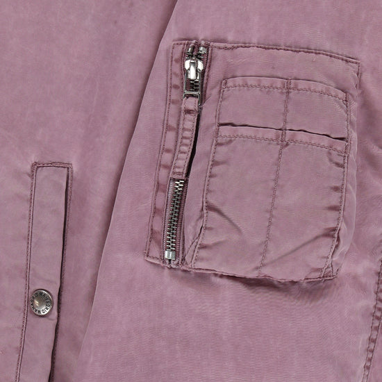 Mahagrid Overdyed MA-1 Jacket in Pink