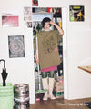 Nice Ghost Club Ghost Angels Photo Big Big Tee [Khaki]