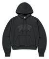 Mahagrid Raw Cut Pray Crop Hoodie