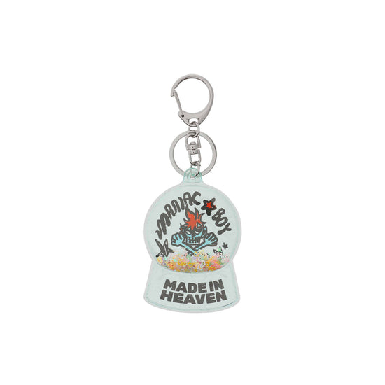 Nice Ghost Club Skull Snowball Key Chain [Blue]