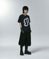 Nice Ghost Club Layered Mesh Denim Shorts