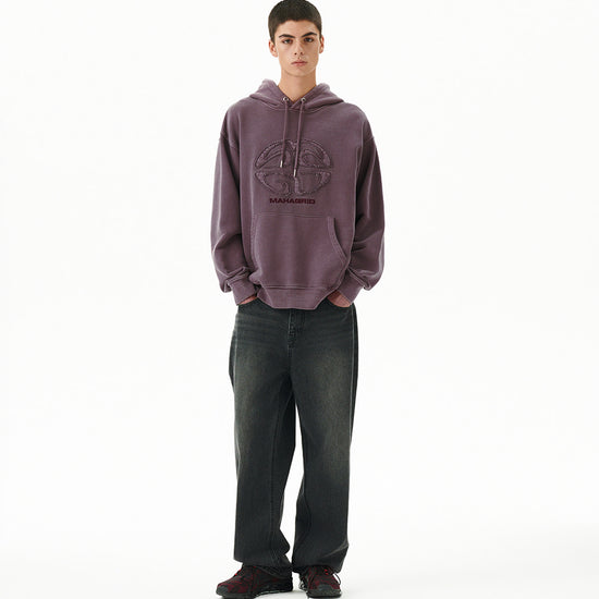 Mahagrid Pigment Eclipse Logo Hoodie