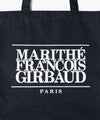 Marithé François Girbaud Classic Logo Denim Eco Bag Dark Blue