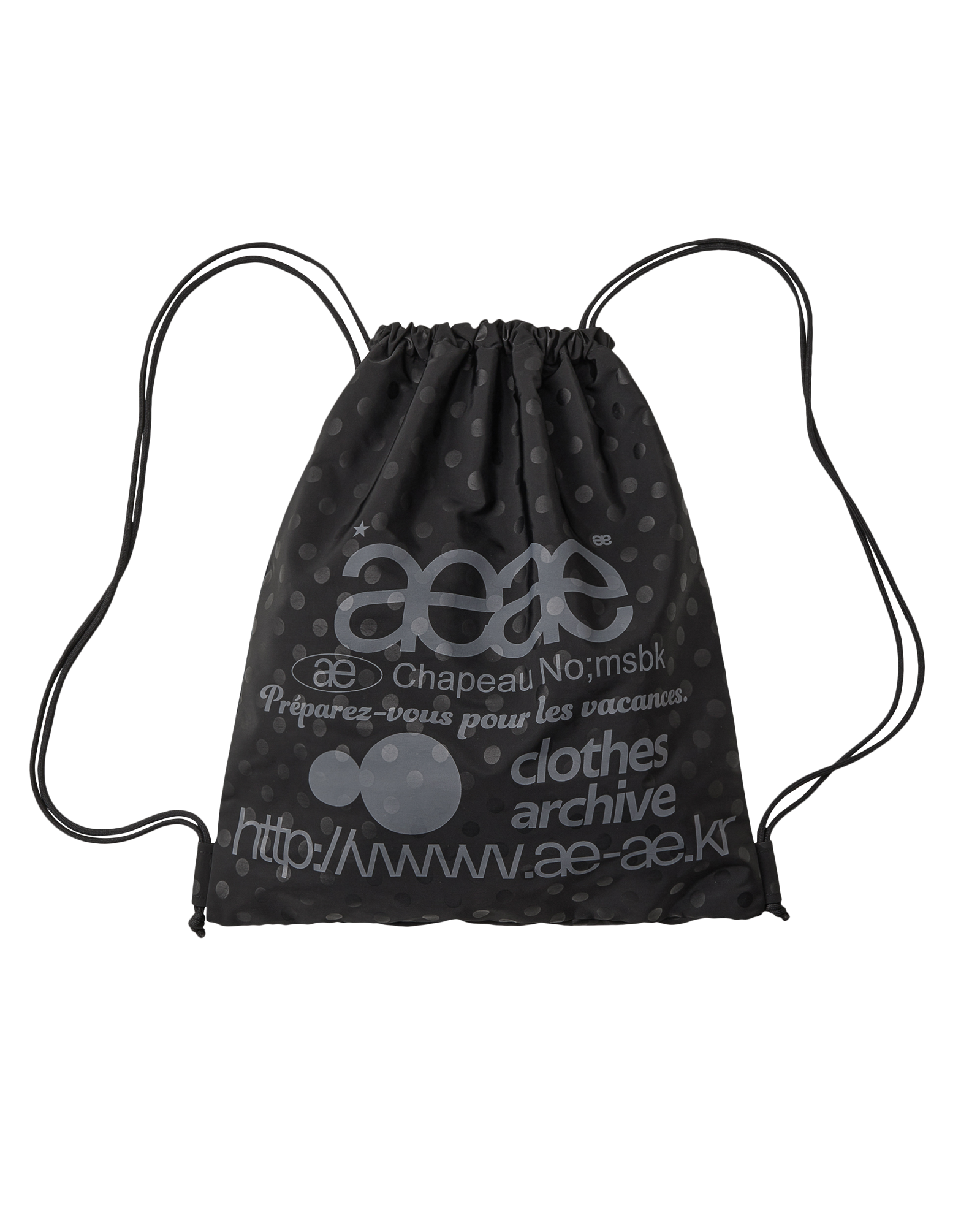 AEAE Web Logo Dot Gym Sack