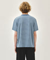 Marithé François Girbaud SMALL CLASSIC LOGO STRIPE RINGER TEE blue