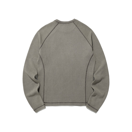 Nice Ghost Club Doll and the Girl Waffle Long Sleeve Tee