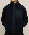 Marithé François Girbaud Marithé Sport Women's Fleece Crop Jacket Navy