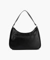 Marithé François Girbaud CLASSIC LOGO FAUX LEATHER HOBO BAG black