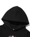 Nice Ghost Club Soul Pussy Cat Ghost Soul Girl Gyaru Hoodie in Black
