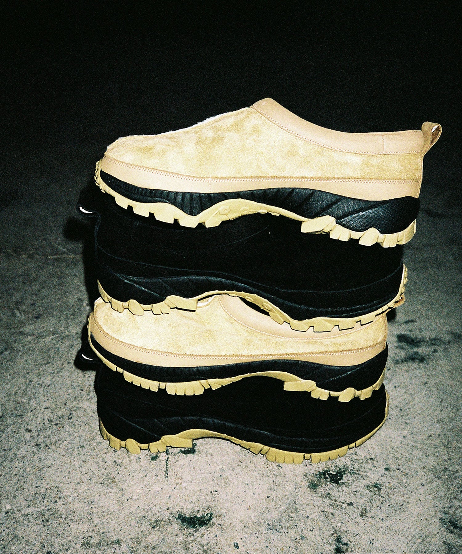Nice Ghost Club [x nottz] Half Cut Mule Slipper