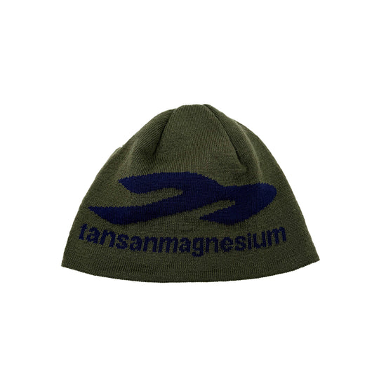 Tansanmagnesium Jacquard Vulture Beanie Khaki