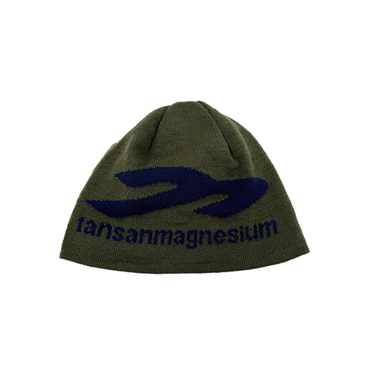 Tansanmagnesium Jacquard Vulture Beanie Khaki