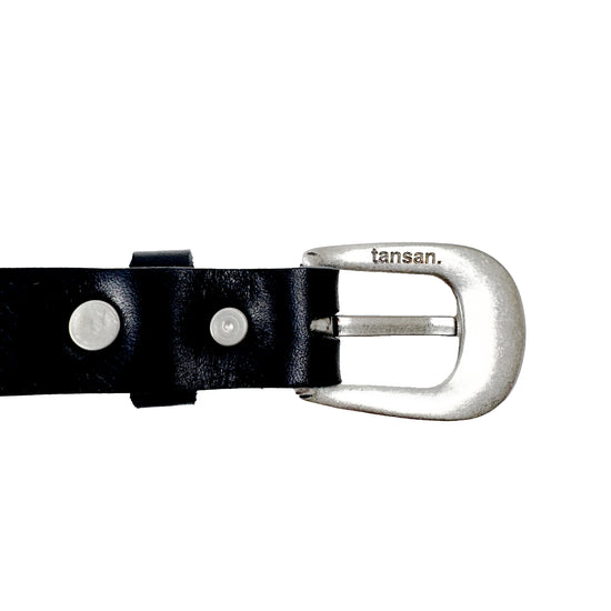 Tansanmagnesium 36 Stud Leather Belt in Star
