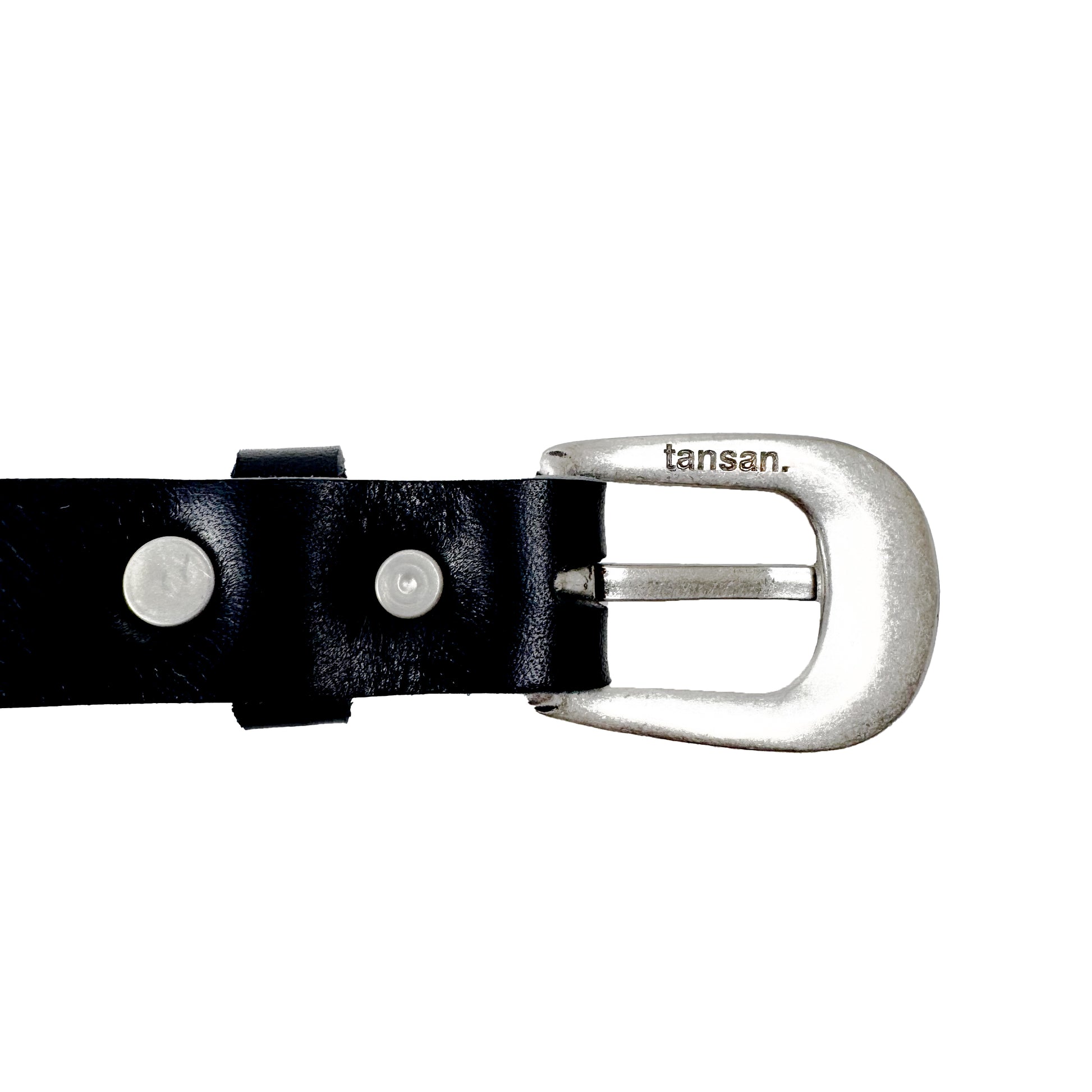 Tansanmagnesium 36 Stud Leather Belt in Star