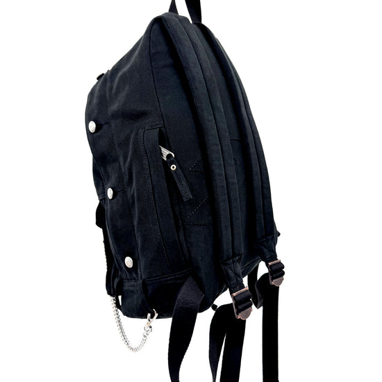 Tansanmagnesium Trucker Jacket Backpack Black