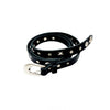 Tansanmagnesium 36 Stud Leather Belt in Star