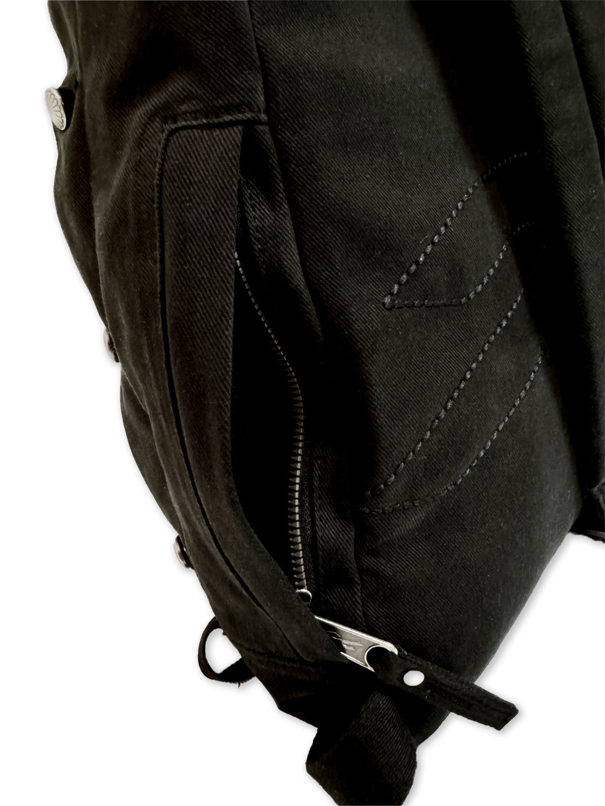 Tansanmagnesium Trucker Jacket Backpack Black