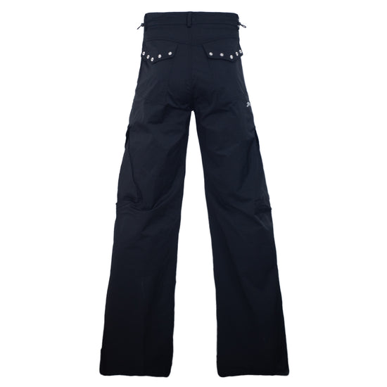 Tansanmagnesium Nylon Wide Cargo Pants