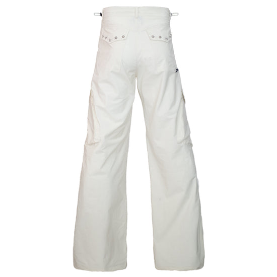 Tansanmagnesium Nylon Wide Cargo Pants