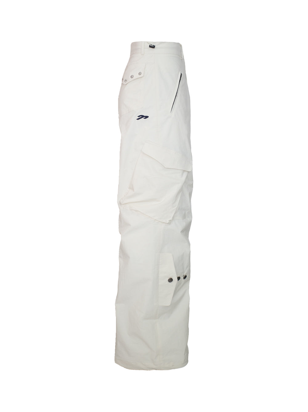 Tansanmagnesium Nylon Wide Cargo Pants