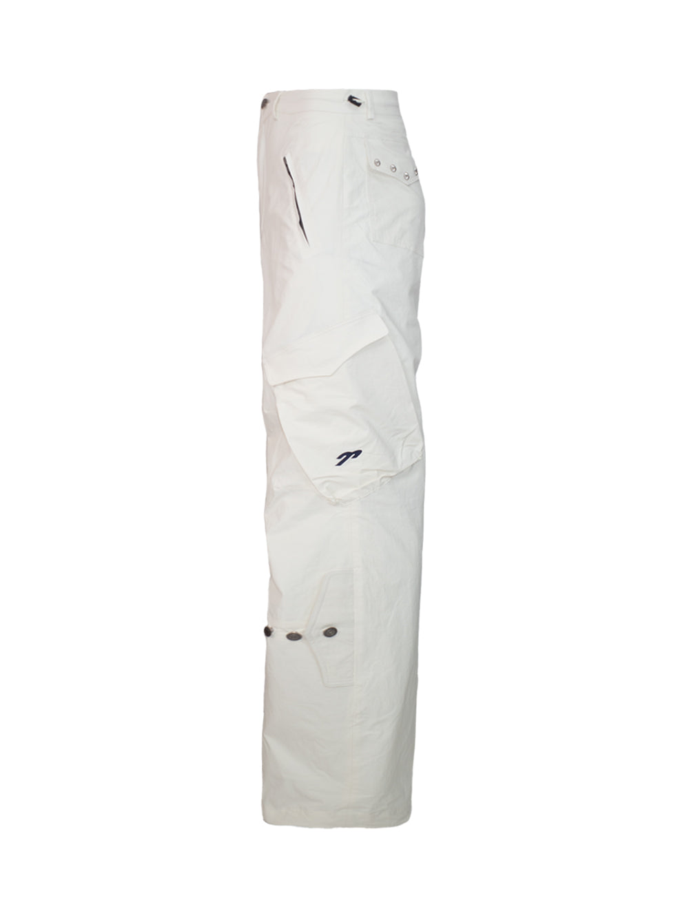 Tansanmagnesium Nylon Wide Cargo Pants