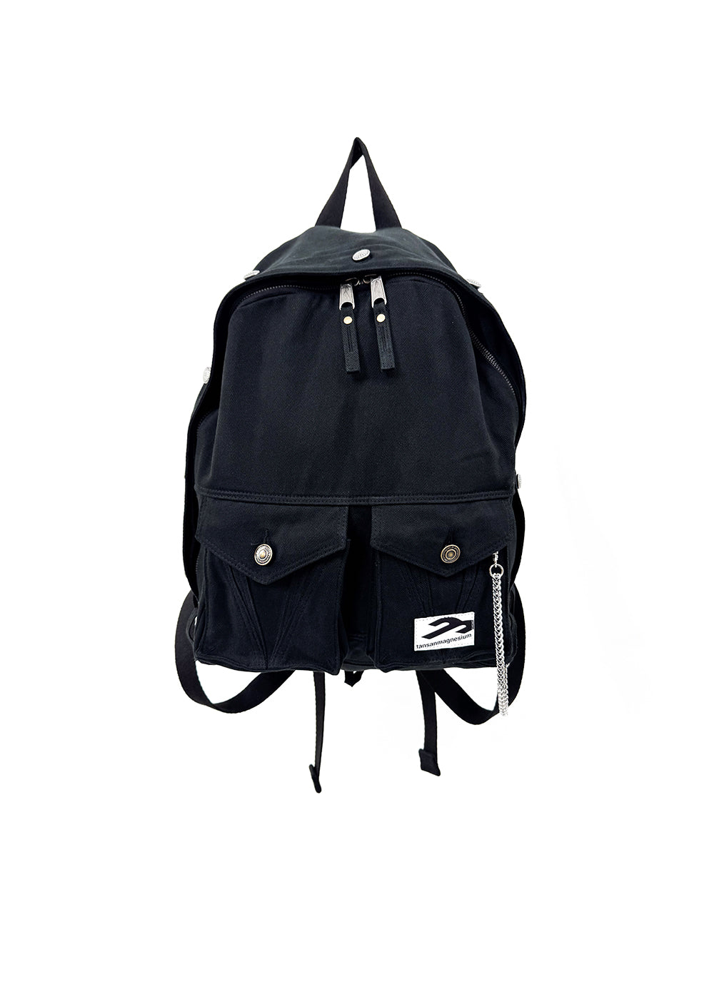 Tansanmagnesium Trucker Jacket Backpack Black