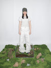Tansanmagnesium Nylon Wide Cargo Pants