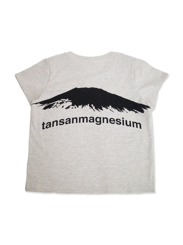 Tansanmagnesium (5/9 Pre-order Delivery) Mountain T-Shirt (Ivory)